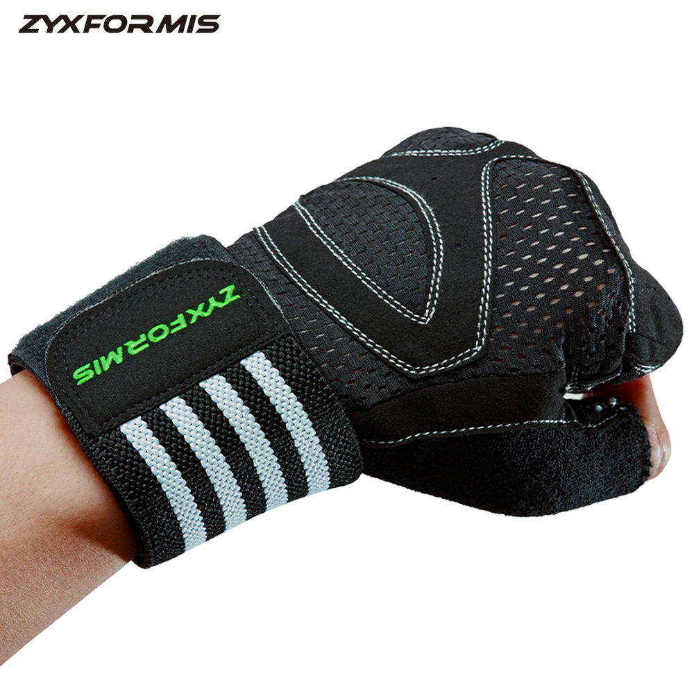 Zyxformis Fitness Gloves – Breathable, Shockproof, Multi-Sport Use