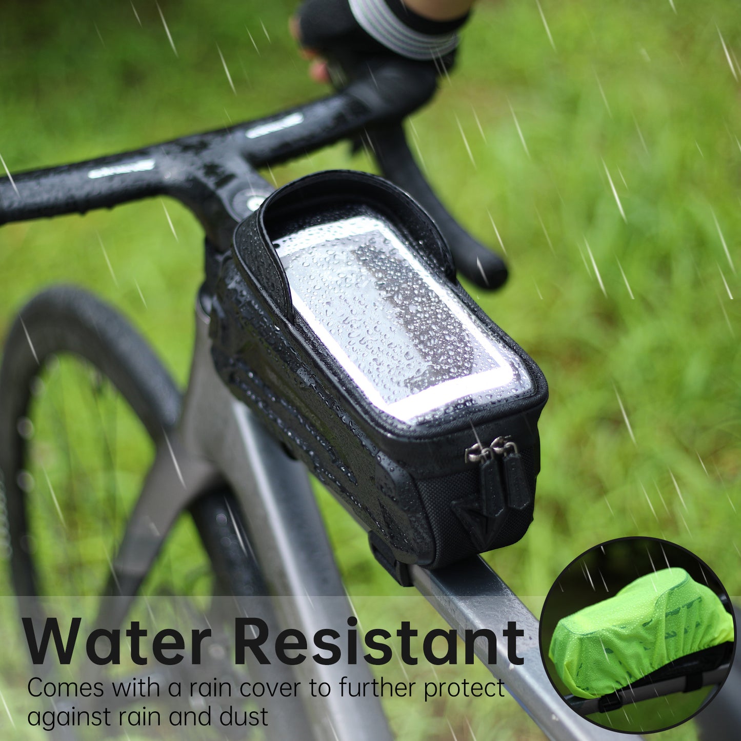 Zyxformis Cycling Frame Bag – 2L Waterproof Touch Screen