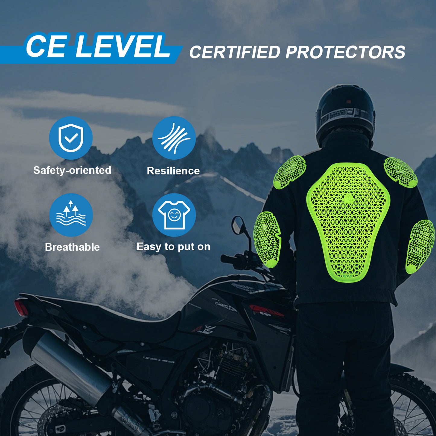Motorcycle Protective Gear Set
