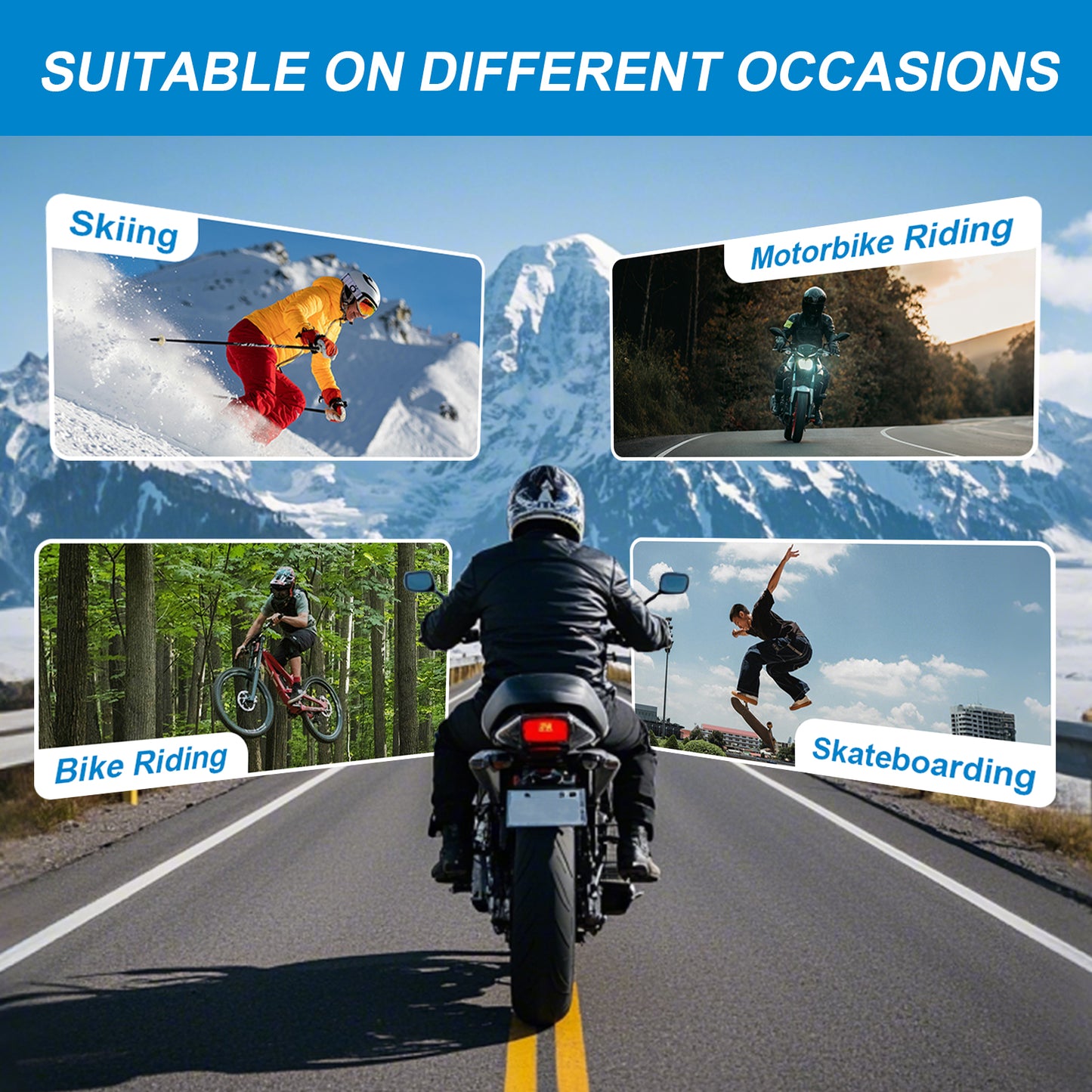 Motorcycle Protective Gear Set