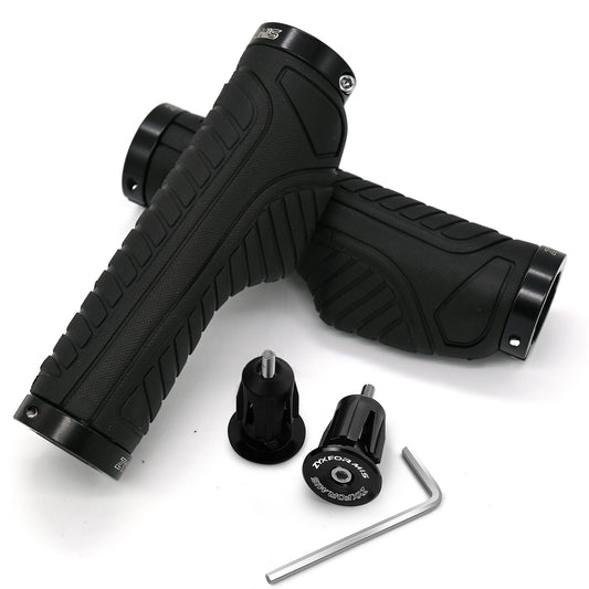 Zyxformis Bicycle Grips – Anti-Slip Double Locking for Most Bikes