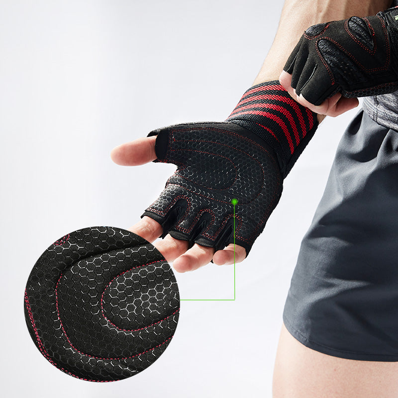 Zyxformis Fitness Gloves – Breathable, Shockproof, Multi-Sport Use