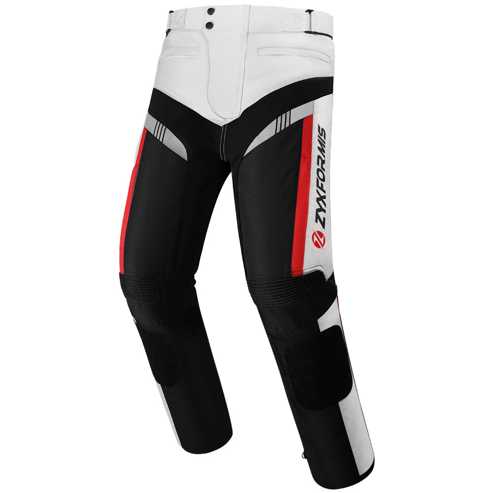 Zyxformis Men's Motorcycle Pants – CE Armor, All-Season Riding Gear