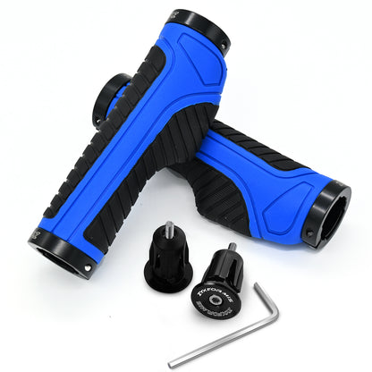 Zyxformis Bicycle Grips – Anti-Slip Double Locking for Most Bikes