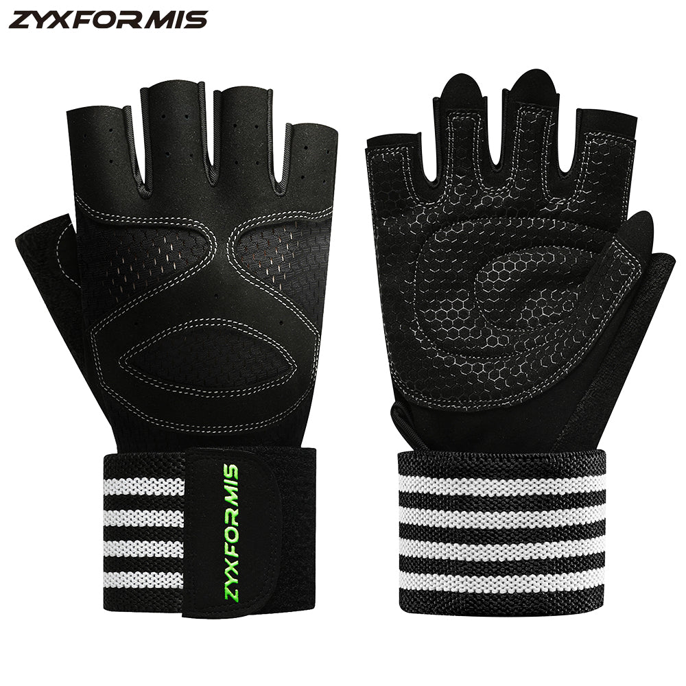 Zyxformis Fitness Gloves – Breathable, Shockproof, Multi-Sport Use