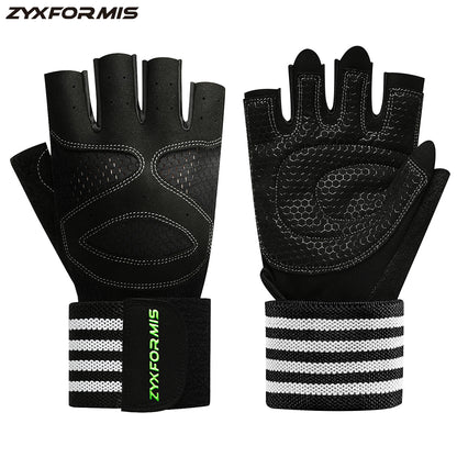 Zyxformis Fitness Gloves – Breathable, Shockproof, Multi-Sport Use