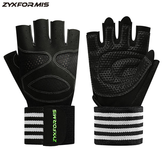Zyxformis Fitness Gloves – Breathable, Shockproof, Multi-Sport Use