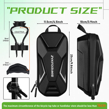 Zyxformis 2L Water-Resistant Multifunctional Scooter Bag – Fits Electric Scooters