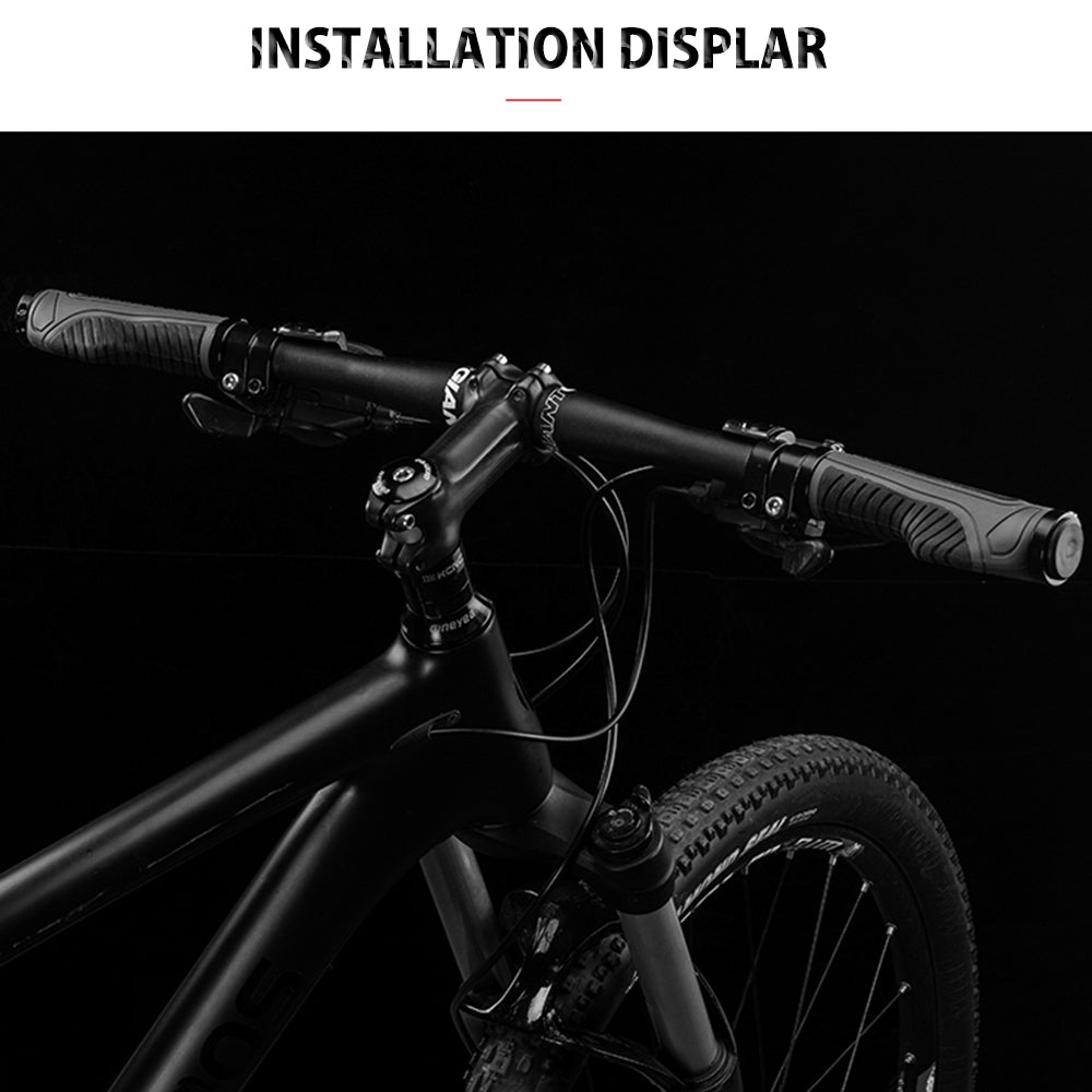 Zyxformis Bicycle Grips – Anti-Slip Double Locking for Most Bikes