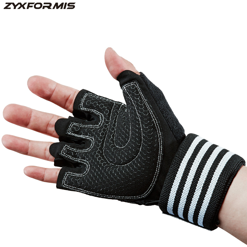 Zyxformis Fitness Gloves – Breathable, Shockproof, Multi-Sport Use