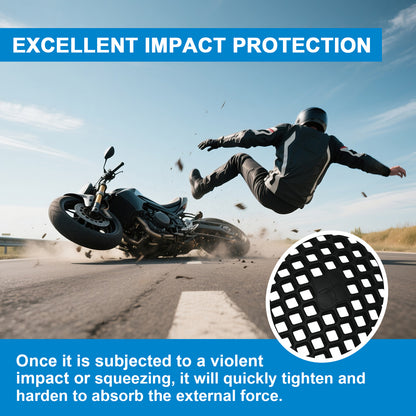 Zyxformis CE-Certified Motorcycle Armor Set – Breathable & Shock-Absorbing