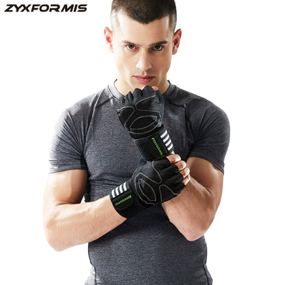 Zyxformis Fitness Gloves – Breathable, Shockproof, Multi-Sport Use