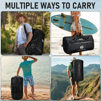 Zyxformis Outdoor Waterproof Travel Bag – Durable, Spacious & Adventure-Ready