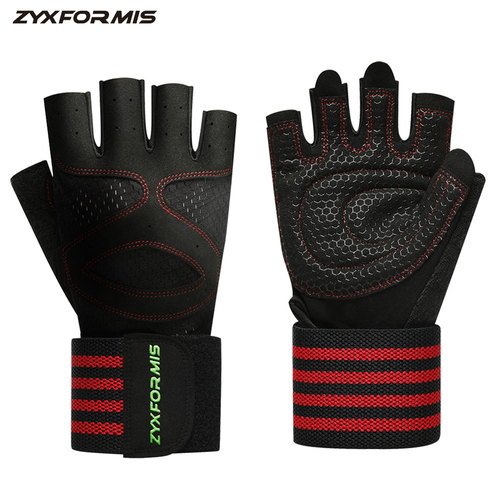 Zyxformis Fitness Gloves – Breathable, Shockproof, Multi-Sport Use