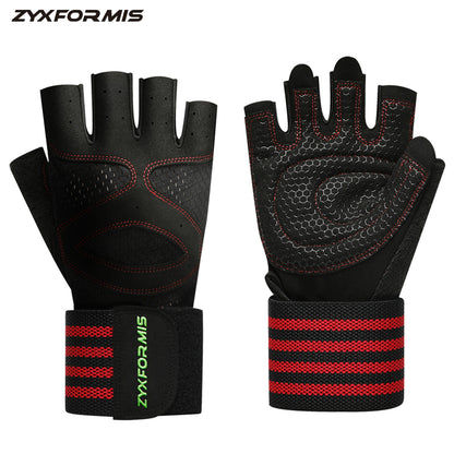 Zyxformis Fitness Gloves – Breathable, Shockproof, Multi-Sport Use