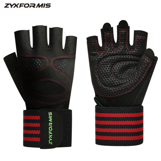 Zyxformis Fitness Gloves – Breathable, Shockproof, Multi-Sport Use