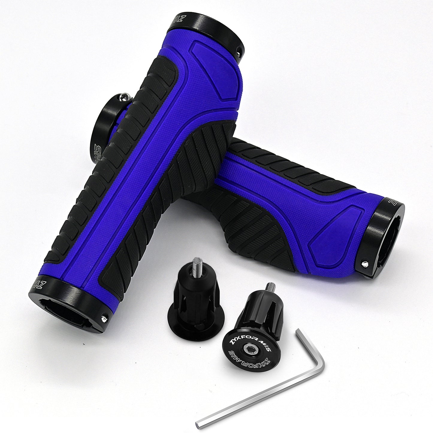 Zyxformis Bicycle Grips – Anti-Slip Double Locking for Most Bikes