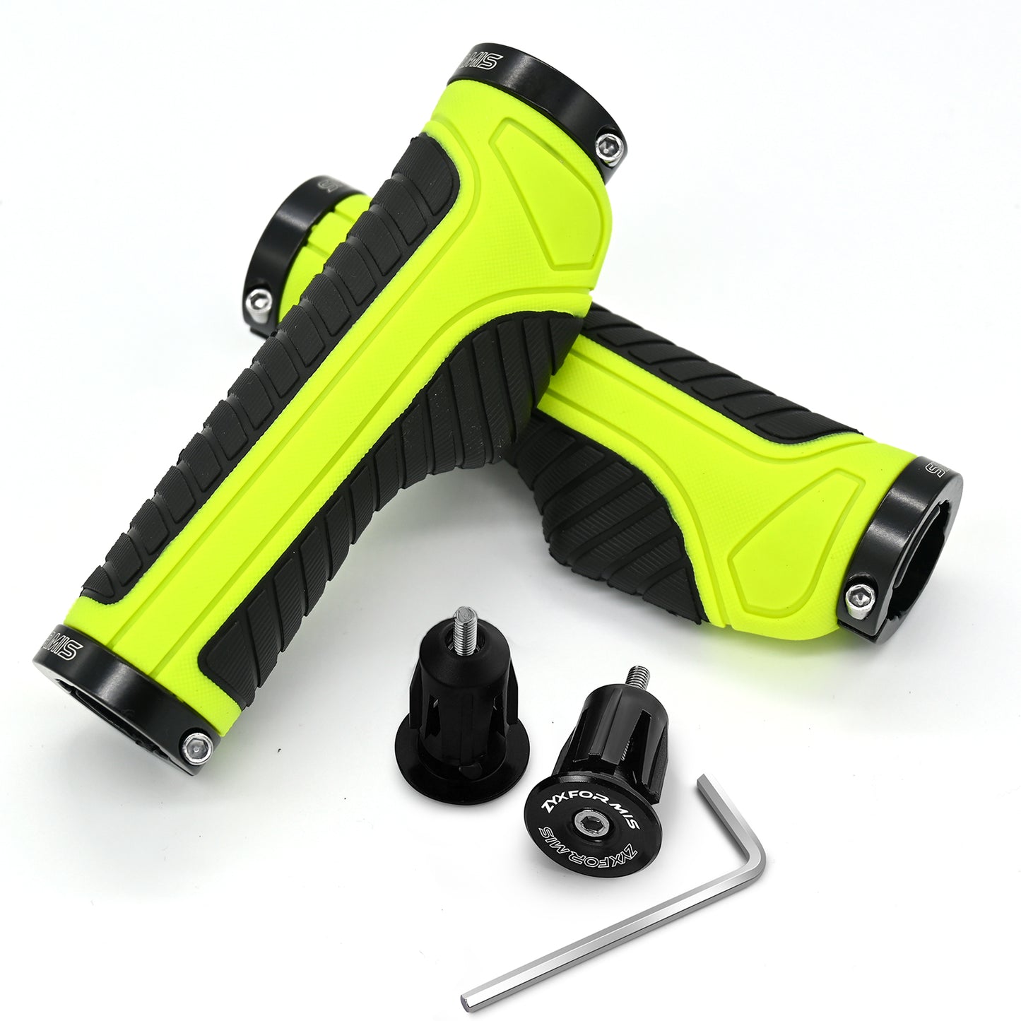 Zyxformis Bicycle Grips – Anti-Slip Double Locking for Most Bikes