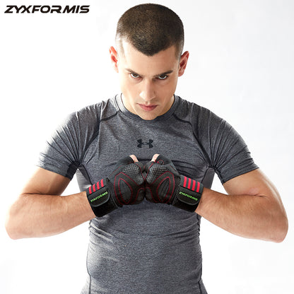 Zyxformis Fitness Gloves – Breathable, Shockproof, Multi-Sport Use