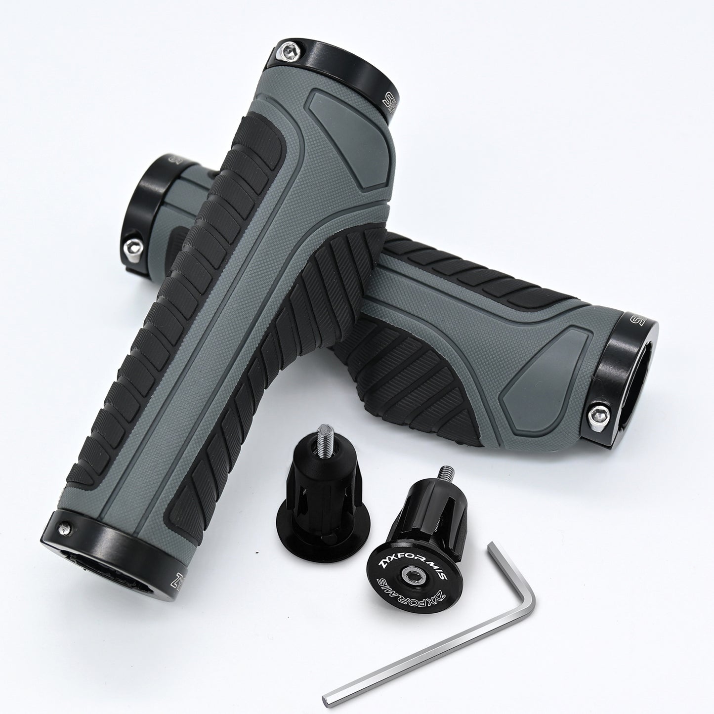 Zyxformis Bicycle Grips – Anti-Slip Double Locking for Most Bikes
