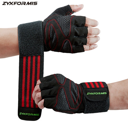 Zyxformis Fitness Gloves – Breathable, Shockproof, Multi-Sport Use