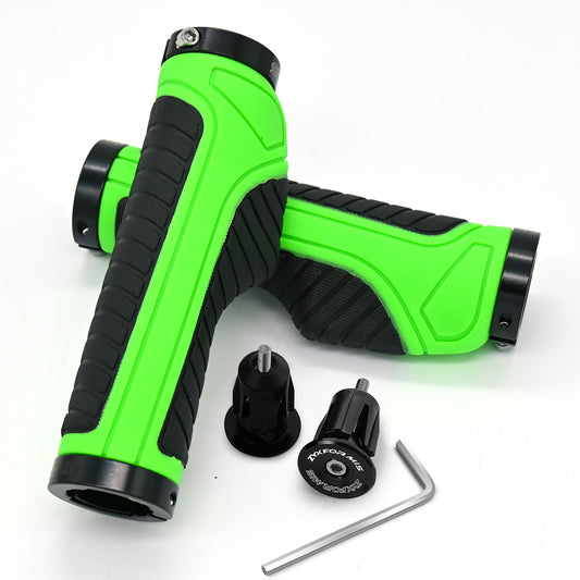 Zyxformis Bicycle Grips – Anti-Slip Double Locking for Most Bikes