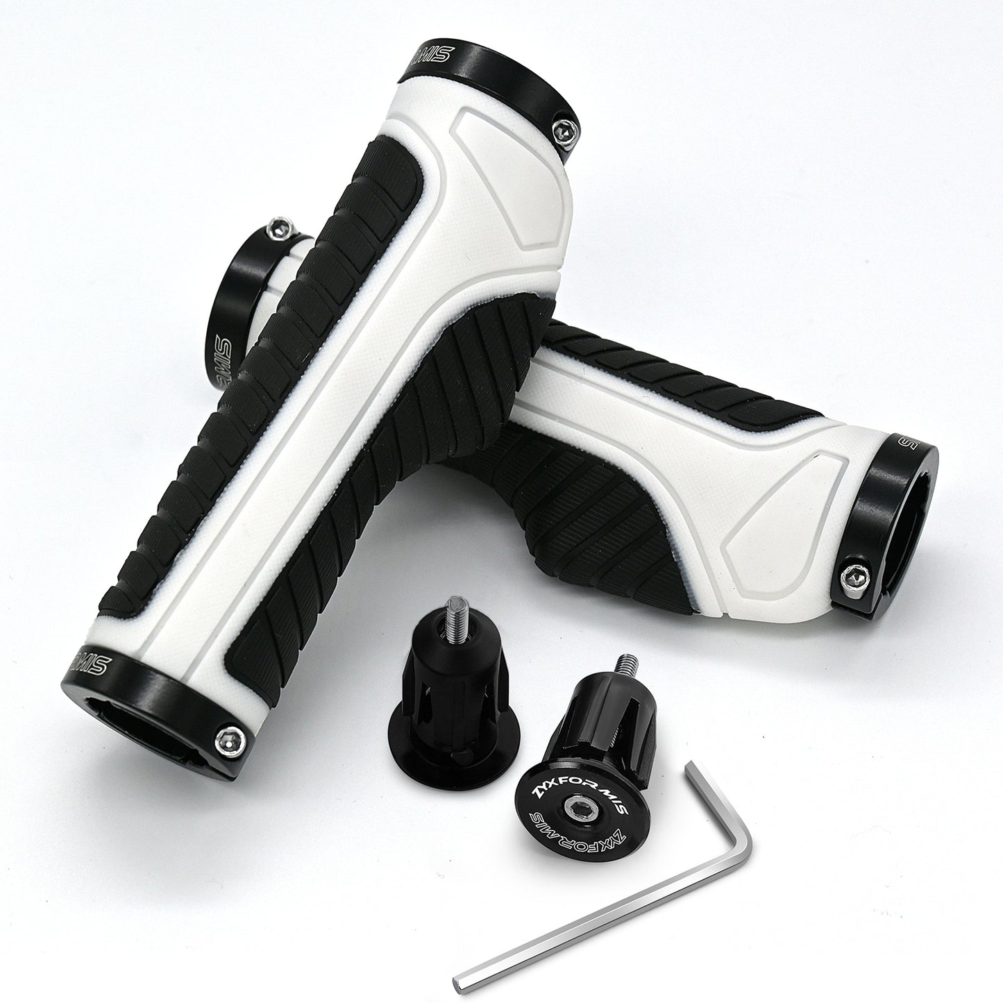 Zyxformis Bicycle Grips – Anti-Slip Double Locking for Most Bikes