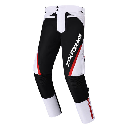 Zyxformis Men's Motorcycle Pants – CE Armor, All-Season Riding Gear